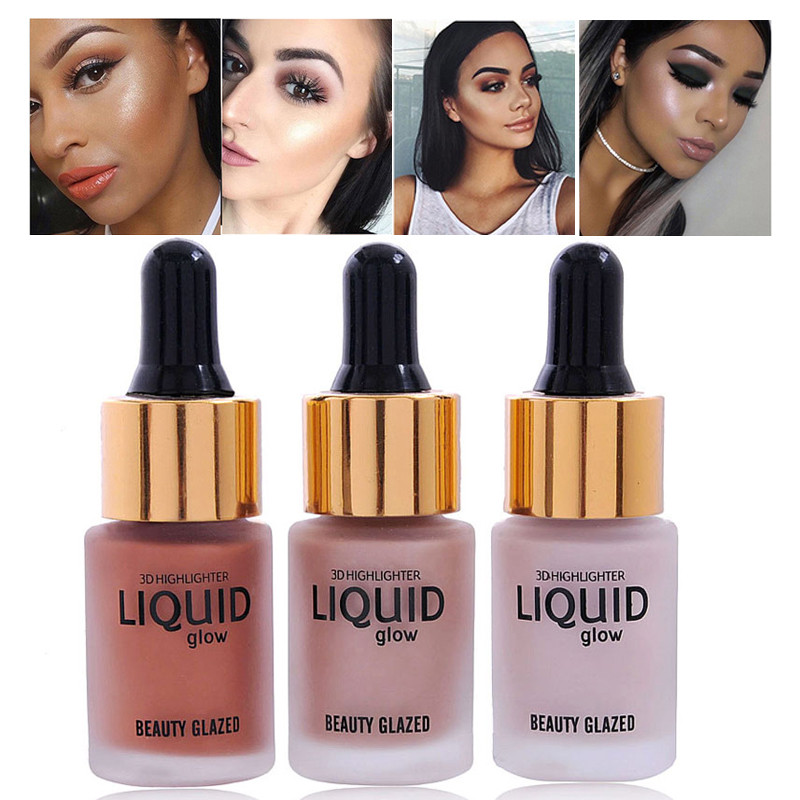 Рідкий хайлайтер Beauty Glazed 3 відтінку 15 мл