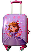 Чемоданчик детский Принцесса София №01-8 сиреневый 26 л