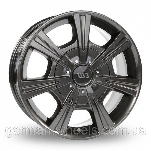 Диски Borbet CH колір Mistral Anthracite Glossy параметри 7.5J x 17" 5 x 120 ET 55