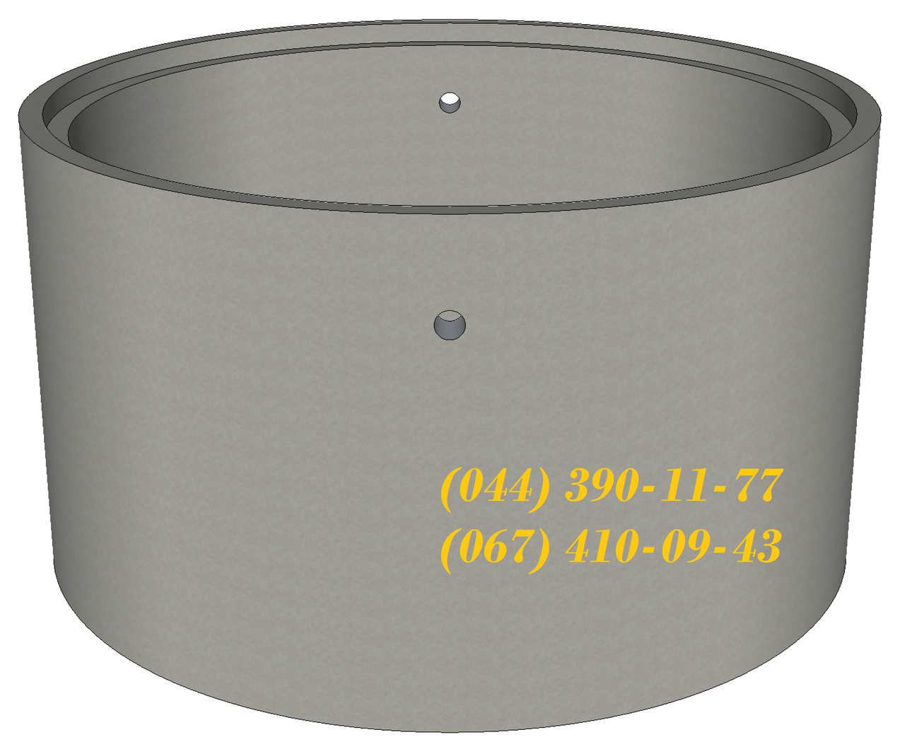 КС 30.10-ІІІПН - каналізаційне кільце для колодязя, септика. Залізобетонне кільце колодязне.