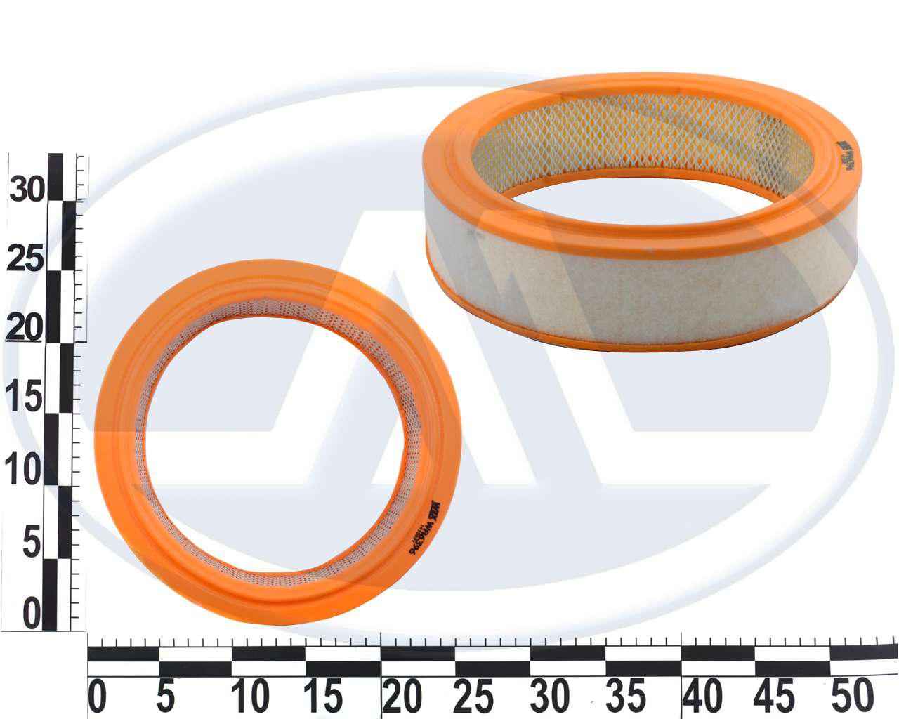 Фільтр повітряний ВАЗ 2101-15, 2121, 2123, М 412 карбюраторний, круглий з предочистителем, гр. уп.