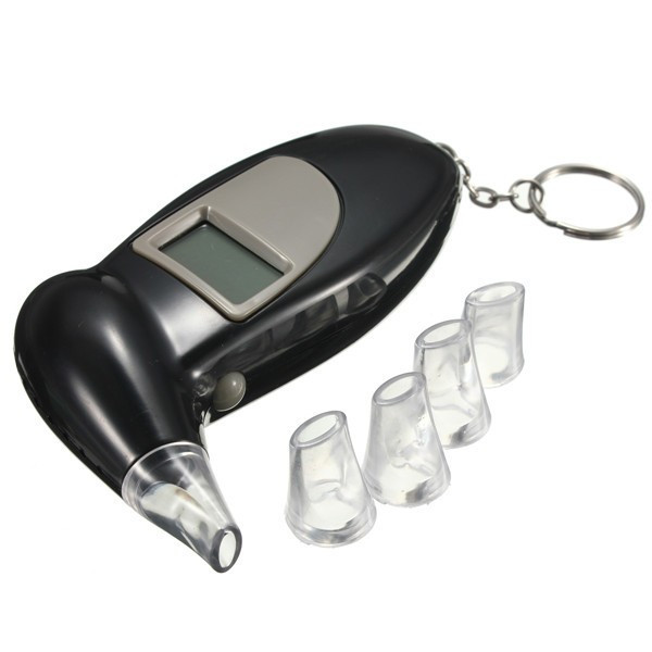 Персональний алкотестер з мундштуками Digital Breath Alcohol Tester