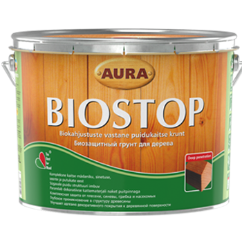 Біозахисний ґрунтовка для деревини Aura Biostop 2,7 л