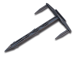 Кілочок (штифт) для закріплення агроволокна та інших матеріалів 15*10 см 20шт