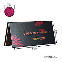 Палетка для макіяжу очей Beauty glazed GLITZ GLAM EyeSHADOW 10 кольорів, фото 5