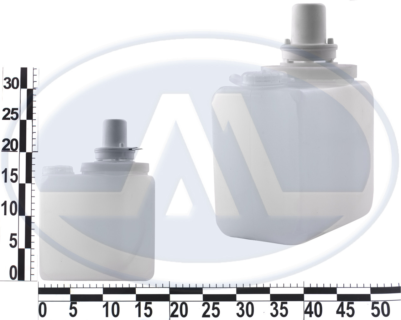 Бачок омивача ВАЗ 2101, 2121, ГАЗ, Москвич, ПАЗ, 2л с/в зб. (без трубопроводу з насосом)