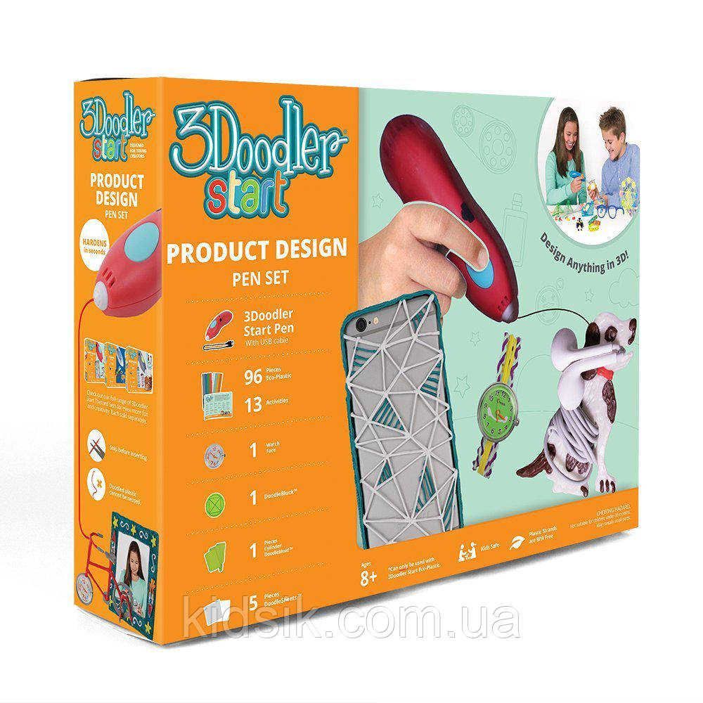 3D-ручка для дітей "Дизайн" 3Doodler Start Product Design Тематичний Pen Set