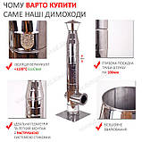 Димоходи з нержавіючої сталі AISI 201; 304; 321 D100-450мм, фото 2
