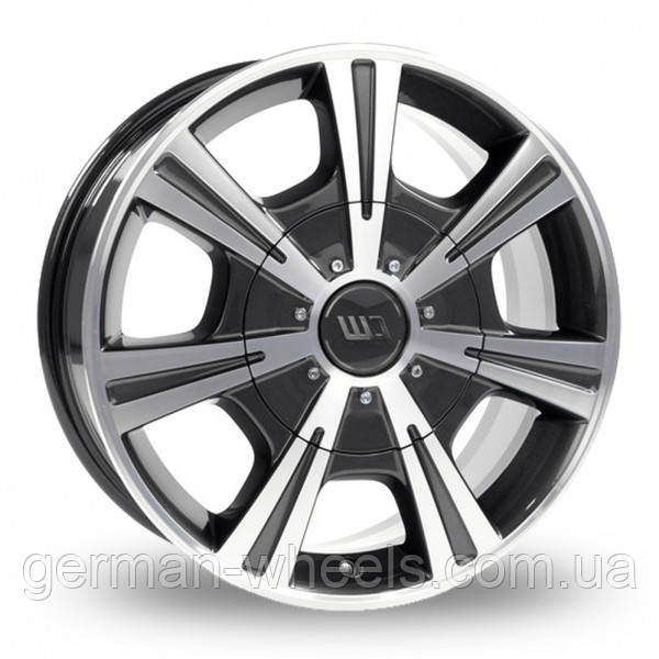 Диски от Borbet CH цвет Mistral Anthracite Polised параметры 7.5J x 17'' 5 x 118 ET 45, фото 1