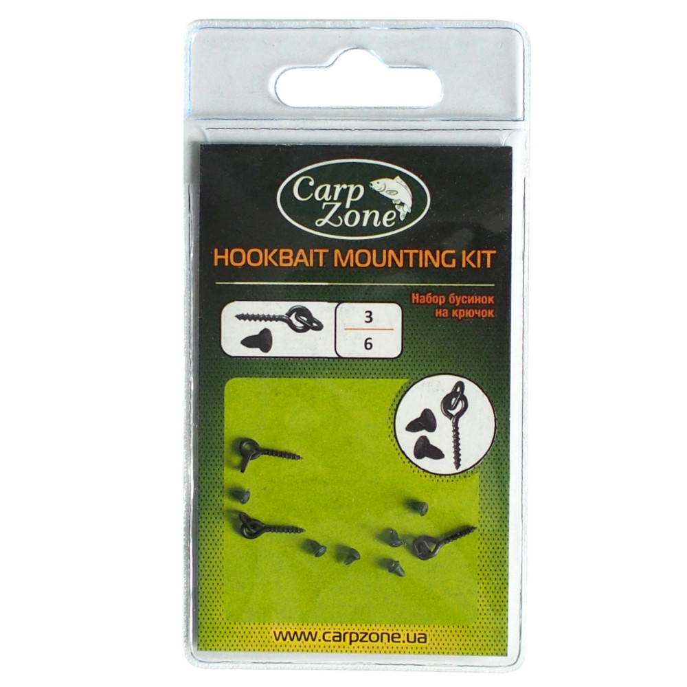 Набір для плаваючих насадок Pop-Up Carp Zone Hookbait Mounting Kit, фото 1