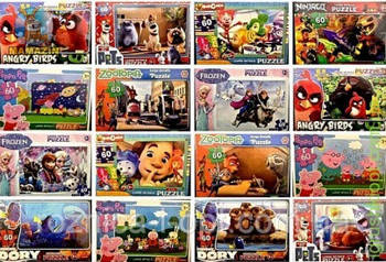 Макси пазлы 60 элементов ФР-00005583 G-Rich