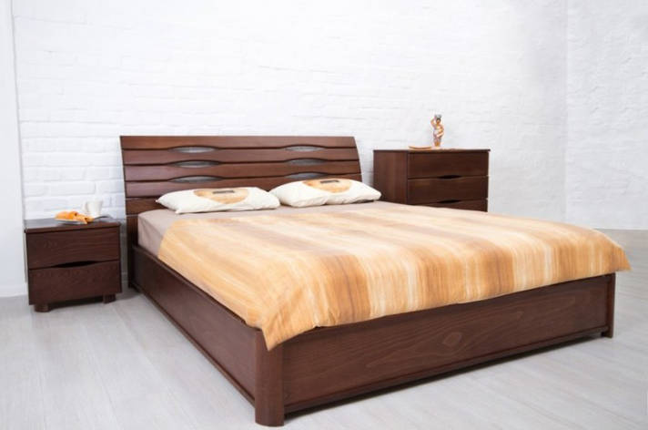 Ліжко з вигнутим узголів'ям Маріта N фабрика Олімп, фото 2