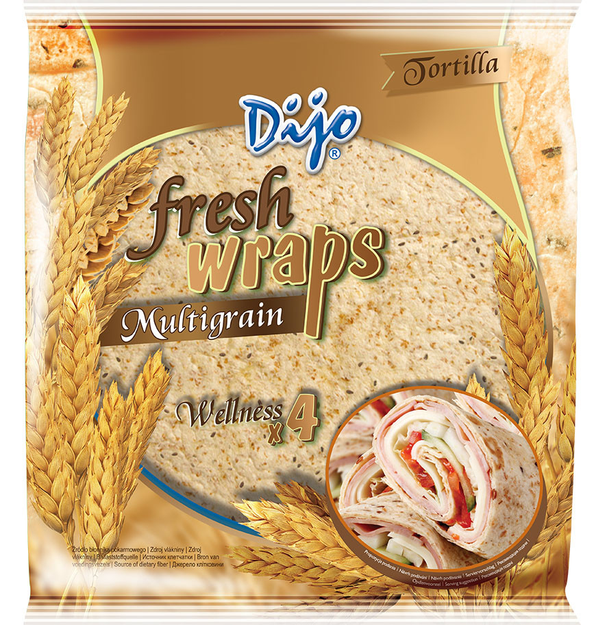 Тортильці Dijo 250 г мультизернова