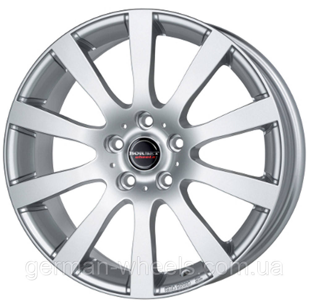 Диски Borbet C2C колір Brilliant Silver параметри 8J x 18" 5 x 108 ET 45