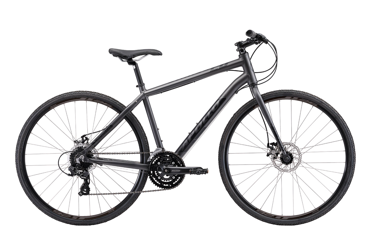 Велосипед 28" Apollo TRACE 20 рама — M matte charcoal/matte black