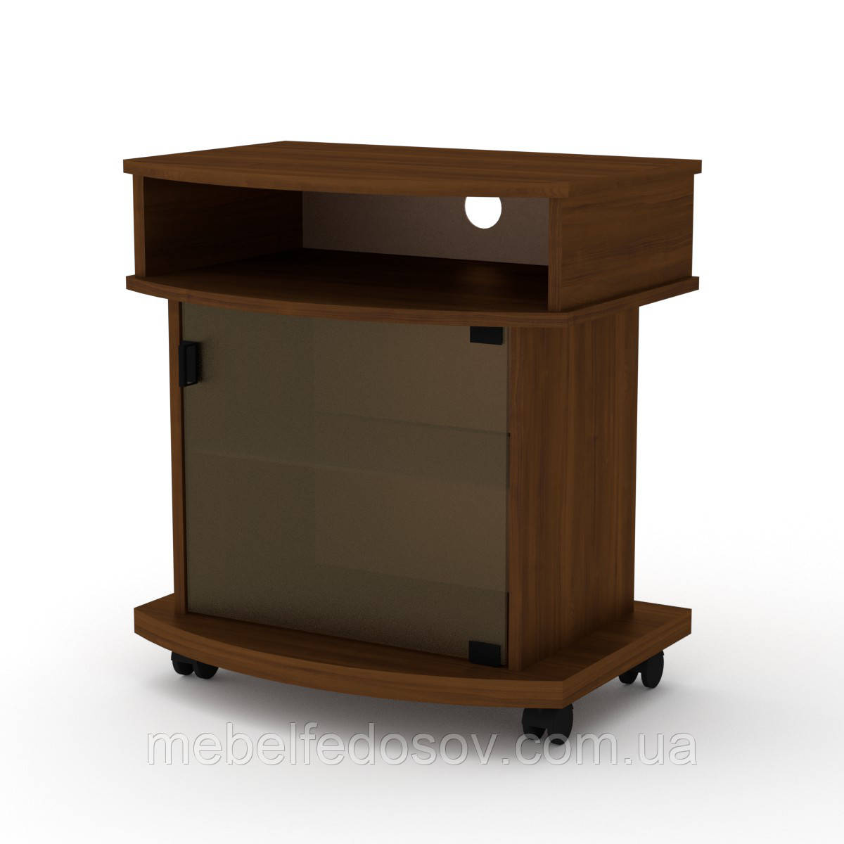 Тумба ТВ Карат рівне скло (Компаніт) 600х435х643мм, фото 1