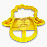 3D-форми для пряників — Вирубка "Олень" 10 см, фото 8