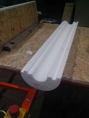 Утеплитель из пенопласта (пенополистирола) для труб Ø 57 мм толщиной 60 ...