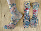 Капронові шкарпетки жіночі з малюнком ПК-2785, фото 2