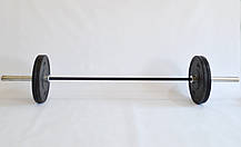 Штанга для кроссфіт важкої атлетики 80 кг (CrossFit) D50мм. L2200мм. KR-50-80, фото 2
