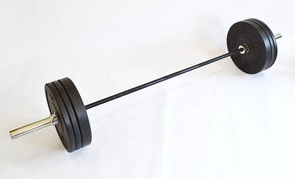 Штанга для кроссфіт важкої атлетики 80 кг (CrossFit) D50мм. L2200мм. KR-50-80, фото 2