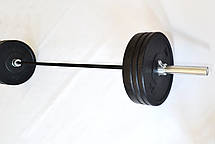 Штанга для кроссфіт важкої атлетики 80 кг (CrossFit) D50мм. L2200мм. KR-50-80, фото 3