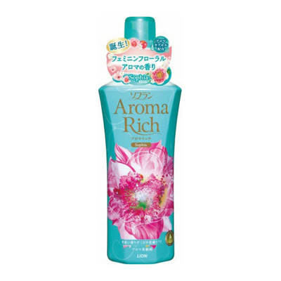 Кондиціонер для білизни Soflan Aroma Rich Sophia 600 мл (248514), фото 1