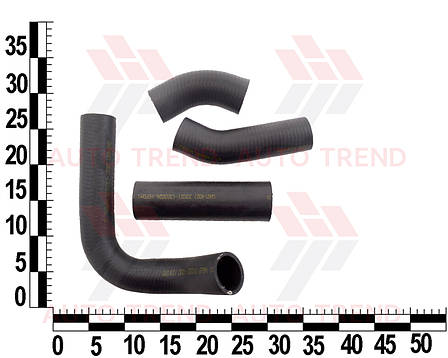 Патрубок радіатора ГАЗ 3302 дв. ЗМЗ 402 (к-т 5 шт.), фото 2