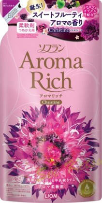 Кондиціонер для білизни Soflan Aroma Rich Christine 450 мл (248545), фото 1