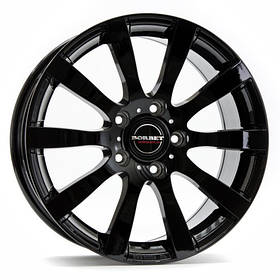Диски Borbet C2C колір Black Glossy параметри 7.5J x 17" 5 x 127 ET 35