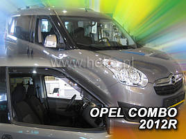 Дефлектори вікон (вітровики) OPEL COMBO 2011+ (HEKO)