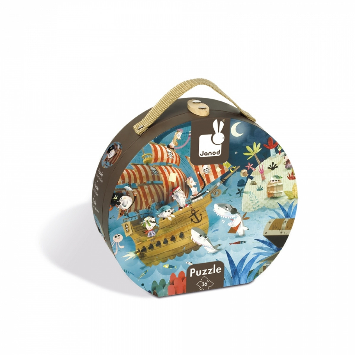 Janod — Пазл "Охота за скарбами", фото 1