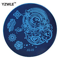 Трафарет для стемпинга нігтів JQ-22