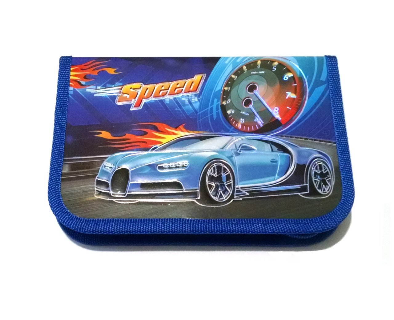 Пенал 1 відділення+1 відворот "Speed"