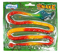 Желейные конфеты без глютена Snake Jelly (Змея 1м) Vidal Испания 66 г