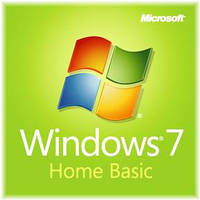 Microsoft Windows 7 Home Basic, 32-bit, Rus, DVD, OEM (F2C-00201) розкритий