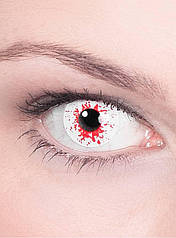 Декоративні контактні лінзи. Ефект зараженого очі