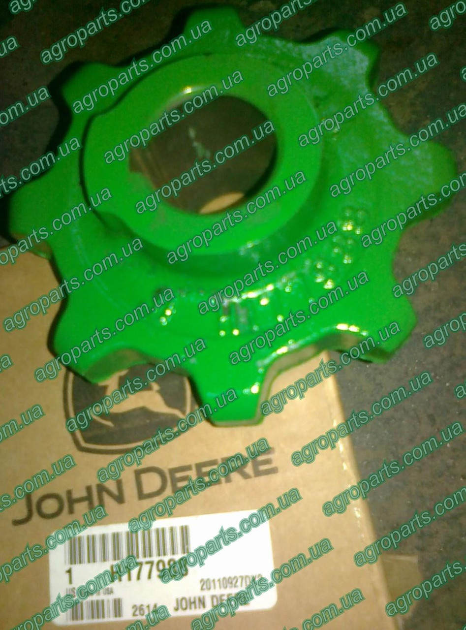 Зірочка H177988 колосового елеватора H128576 John Deere SPROCKET TAILINGS ELEVATOR з/ч зірочки Н177988