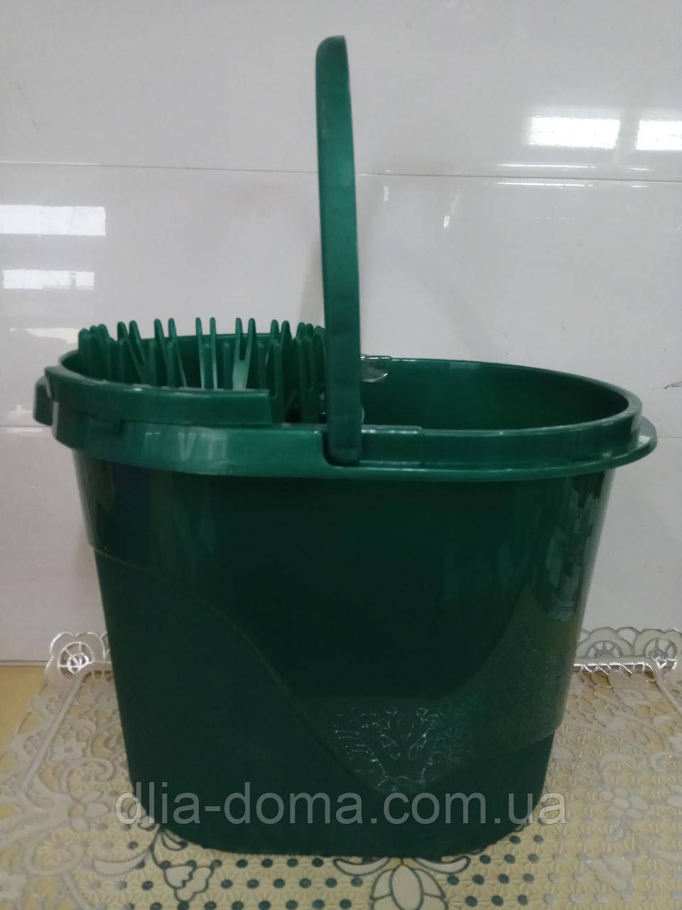 Відро з віджиманням 14 л, фото 1