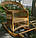 Плетена гойдалка з лози <unk> крісло-гойдалка для відпочинку садова для дачі, фото 2