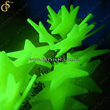 Світні зірки — "Glow Stars" — 100 шт. + 12 фігурок (місяць, місяць), фото 2