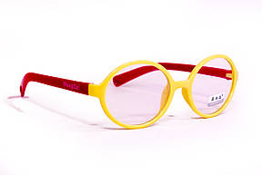 Дитячі окуляри для стилю жовті 2001-3, фото 2