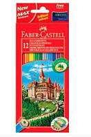 Карандаши цветные Faber-Castell ЗАМОК 12 цв