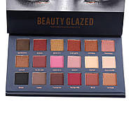 Палетка тіней Beauty Glazed textured shadows palette Rose gold edition 18 кольорів, фото 4