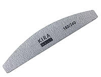 Пилка для ногтей Kira Nails 180/240, полукруг
