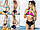 Жіночий купальник роздільний, висока талія S,M, L, фото 3