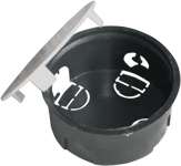 Розподільна коробка 80мм (штукатурка)