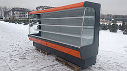  Холодильний регал Arneg 4 м. б/у., гірка холодильна лінія 4 м.