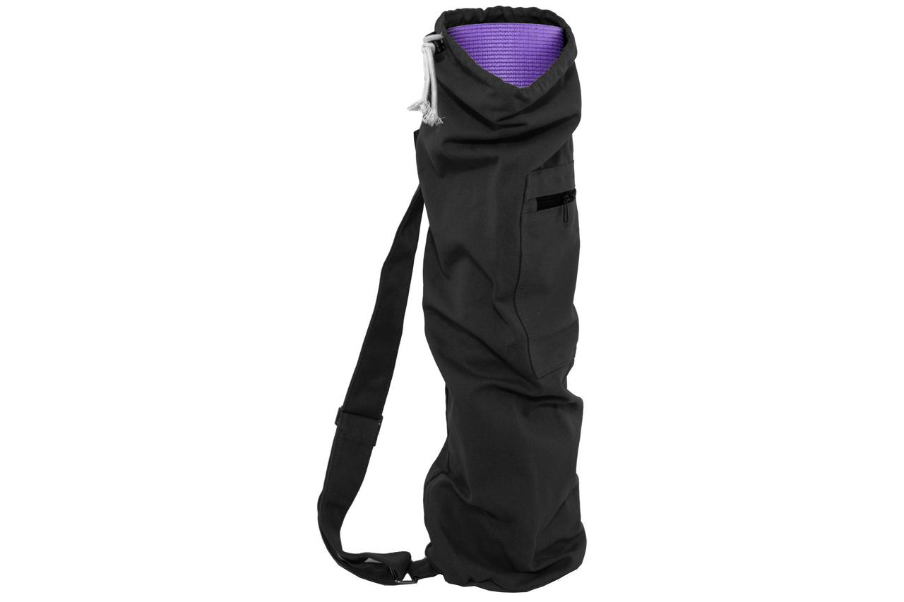 Сумка для коврика ProSource Yoga Mat Bag with Side Pocket (PS-2030-black), черный - фото 2 - id-p694654096