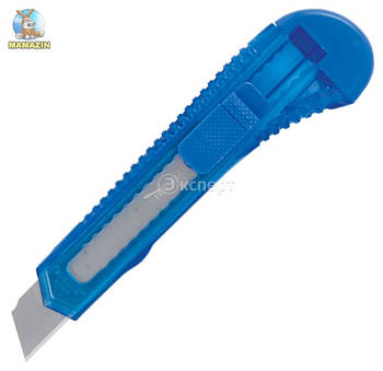 Ніж канцелярський BUROMAX із пластиковою ручкою 18мм BM4646 95136 G-Rich